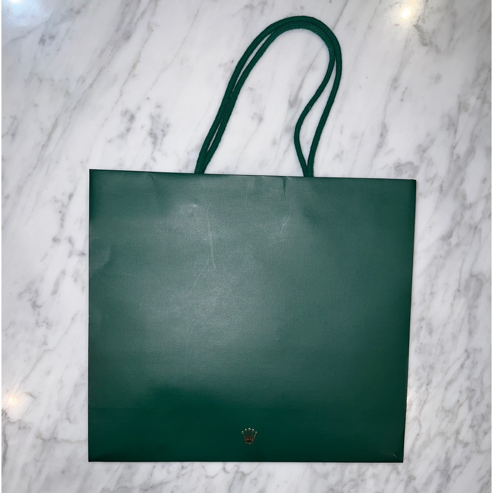 Rolex shopping bag